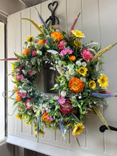 Load image into Gallery viewer, “MAYA” SUMMER faux wreath (FREE P&amp;P
