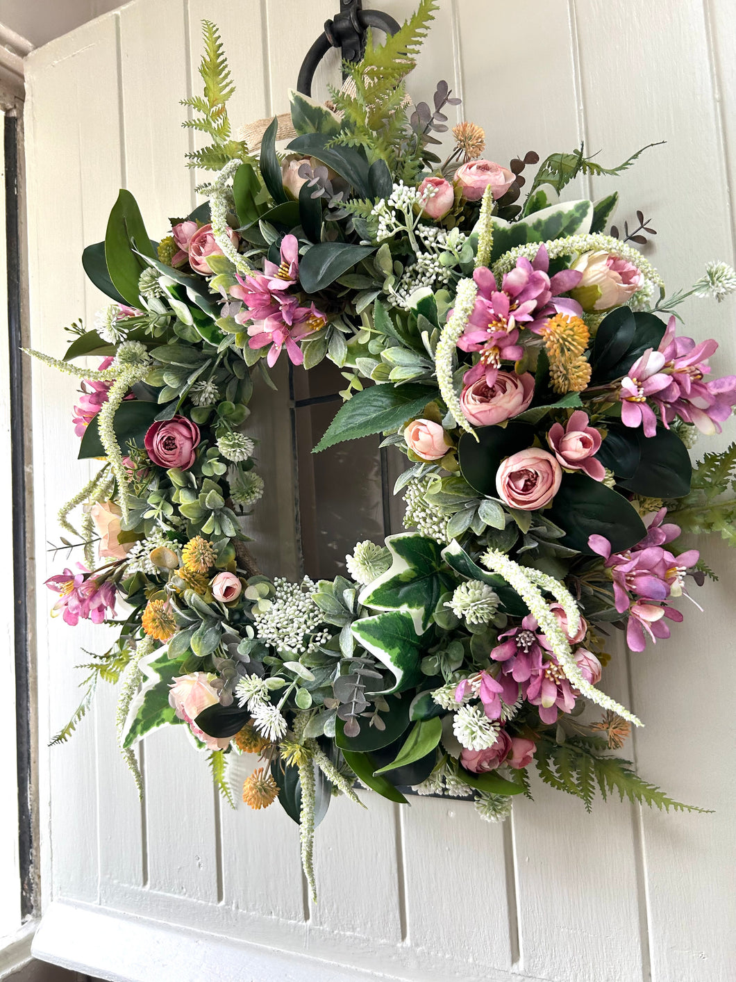 Summer artificial wreath (FREE P&P)