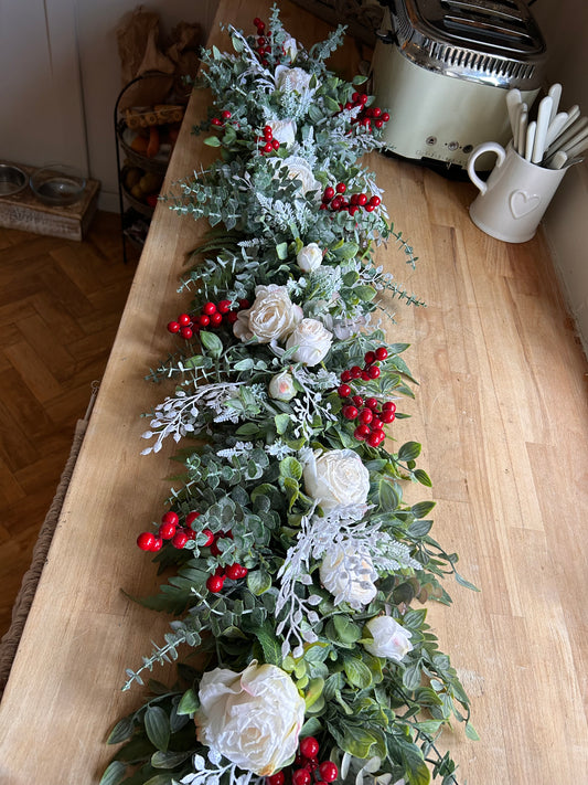 “EVERGREEN ELSA” Christmas garland (FREE P&P)