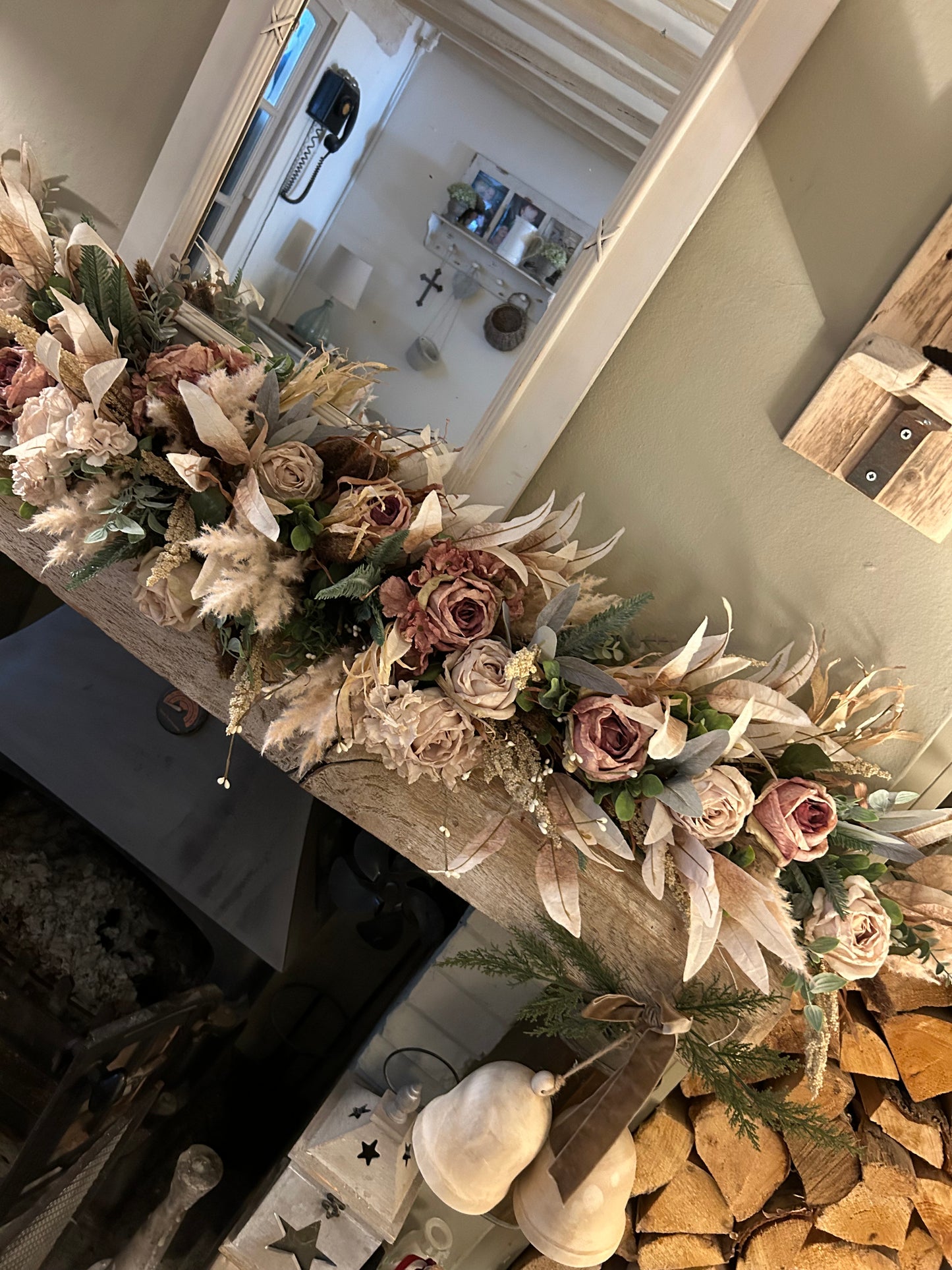 “MOCHA” garland (FREE P&P)p