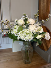 Load image into Gallery viewer, Spring summer bouquet with vase &amp; free P&amp;P
