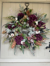 Load image into Gallery viewer, “RUSTIC” Christmas wreath (FREE P&amp;P)
