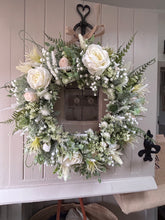 Load image into Gallery viewer, “ANASTASIA” natural faux wreath (FREE P&amp;P
