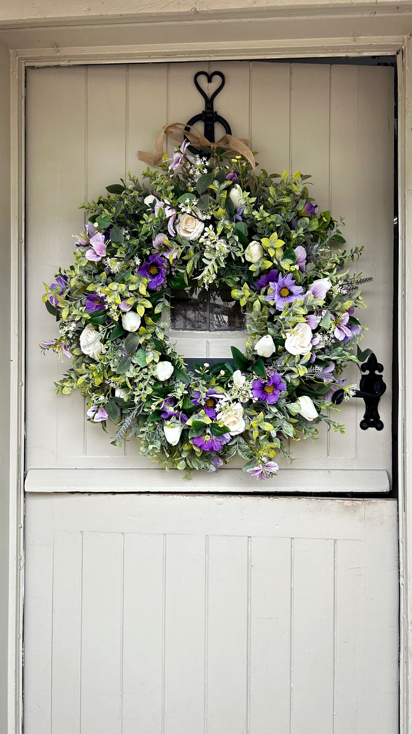 “LAUREN”  artificial wreath (FREE P&P