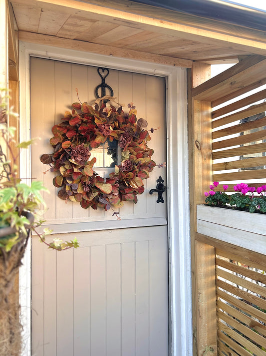 “matilda” faux wreath free uk shipping