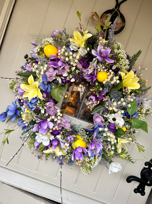 “Maddie” artificial wreath (FREE P&P)