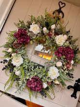 Load image into Gallery viewer, “TALIA” winter wreath (FREE P&amp;P)
