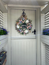 Load image into Gallery viewer, “MEGAN” SUMMER” limited stock artificial wreath (FREE P&amp;P)
