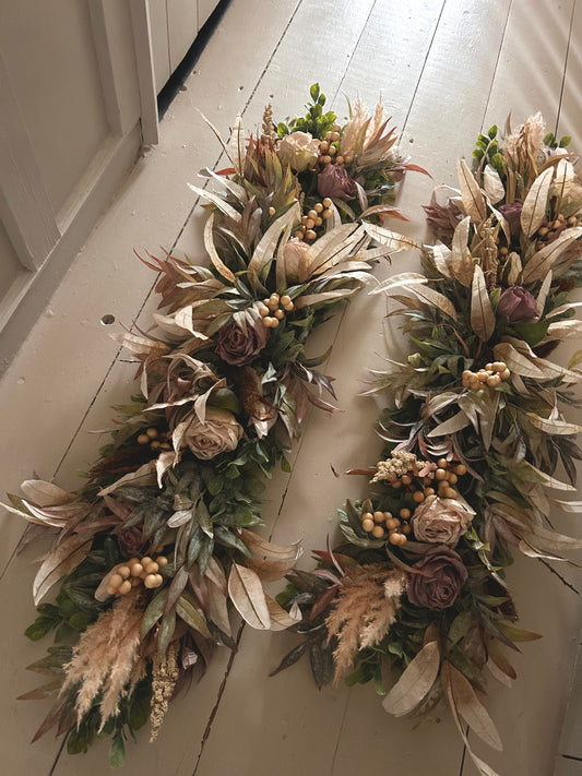 “MOCHA” garland (FREE P&P)p