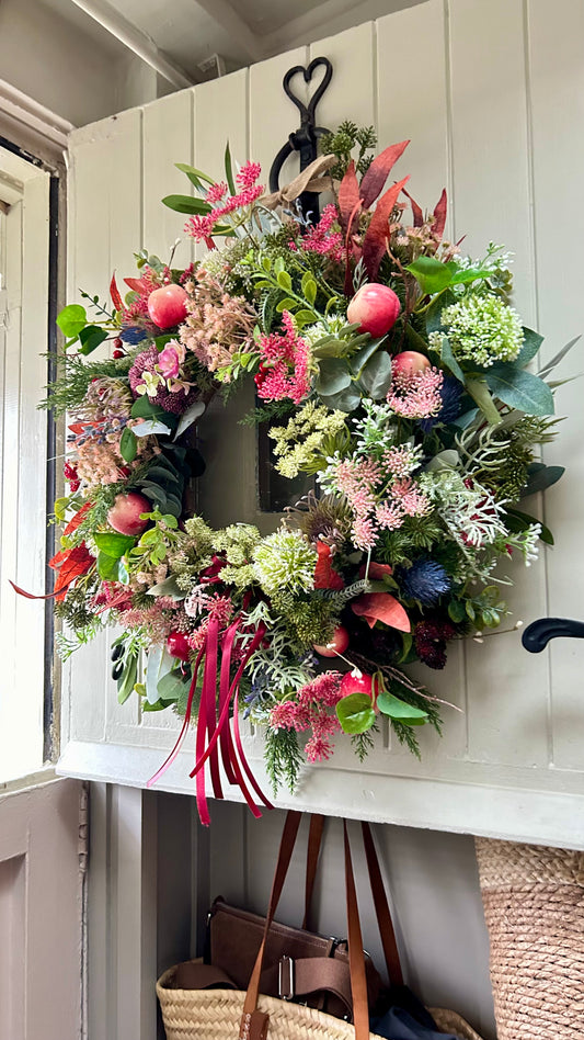 “LOLA” limited stock (pre order for Jan ) artificial wreath (FREE P&P