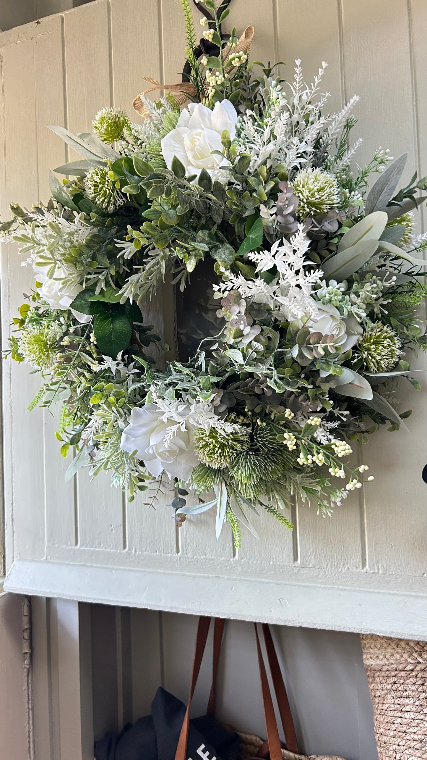 CIARA artificial wreath (FREE P&P)