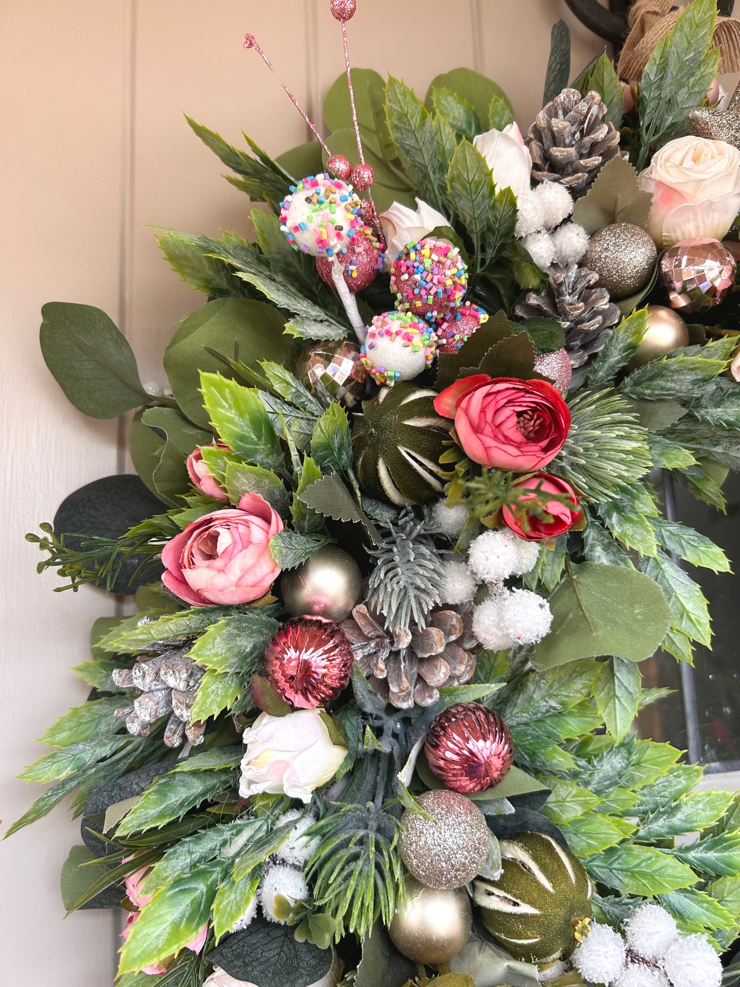 “BARBIE” sweet Christmas wreath (FREE P&P)