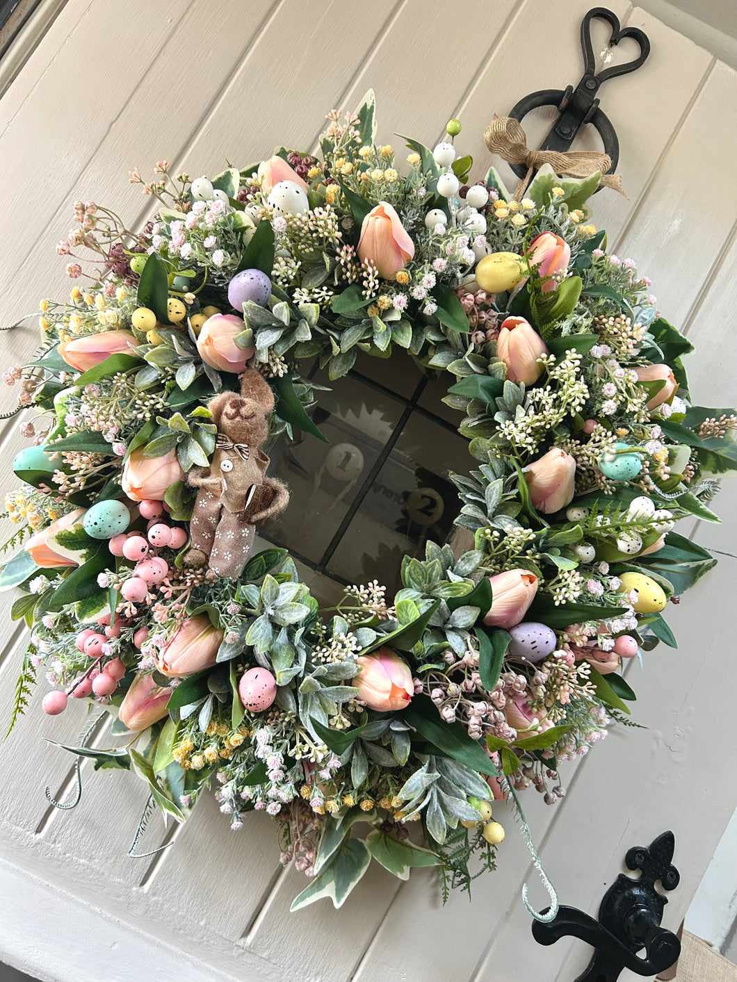 Regal lady spring natural faux wreath (FREE P&P one available