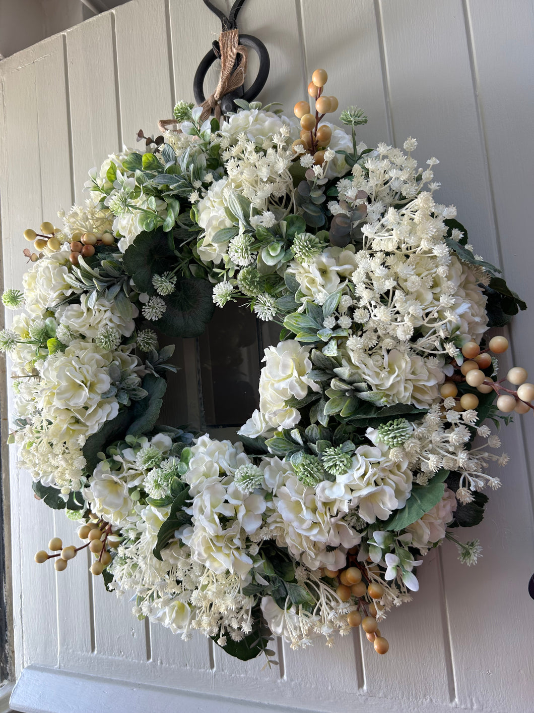 “MANDY” Summer artificial wreath (FREE P&P)