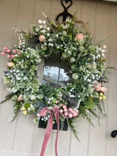 Load image into Gallery viewer, “FLORA”  spring/ summer faux wreath (FREE P&amp;P
