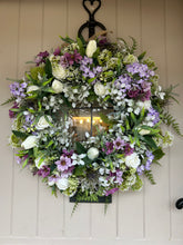 Load image into Gallery viewer, “SOPHIA” natural faux wreath (FREE P&amp;P
