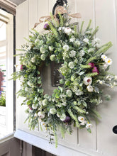 Load image into Gallery viewer, “MARGOT” spring/ summer wreath (FREE P&amp;P)
