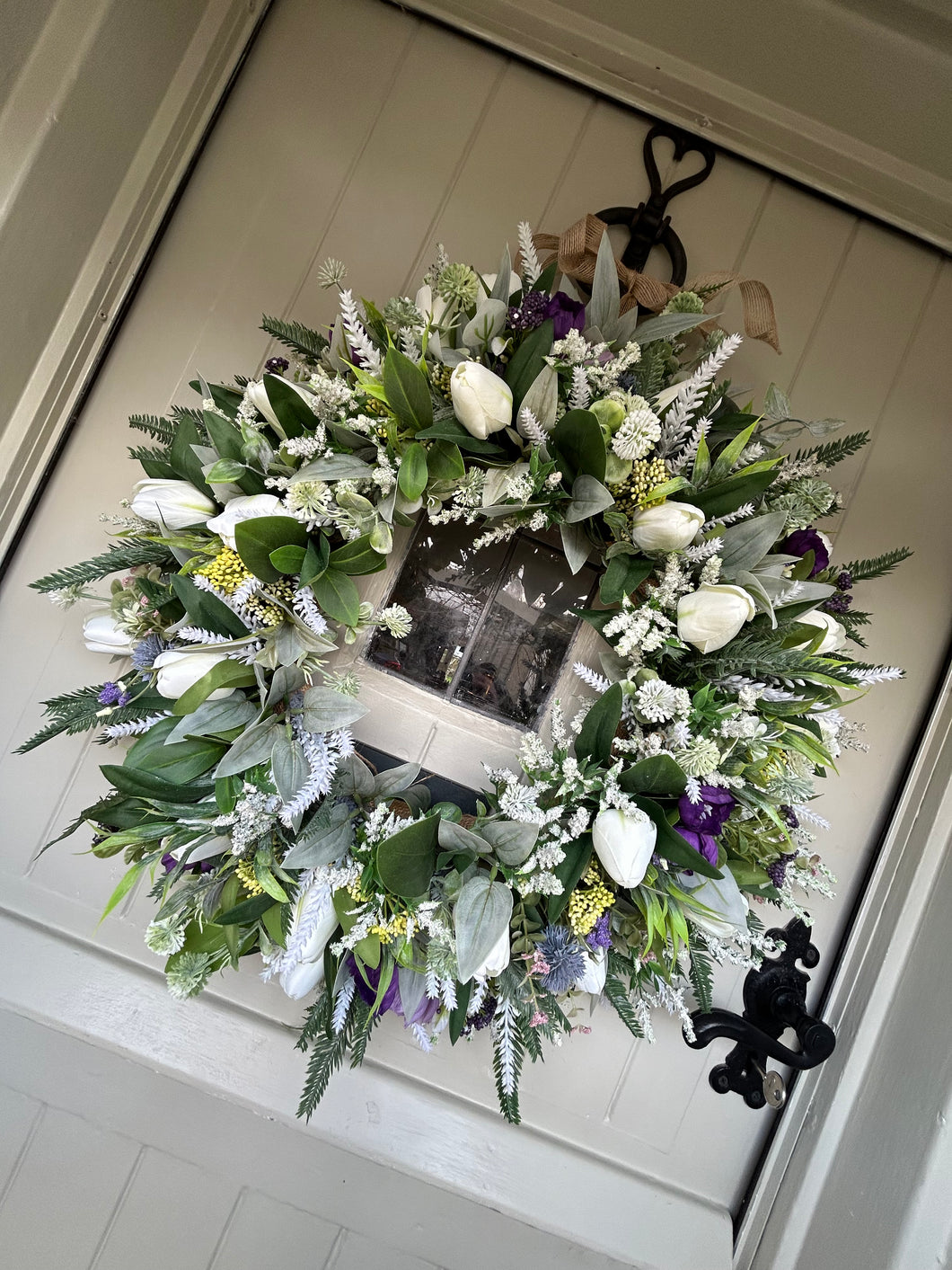 “Julie” faux wreath (FREE P&P)