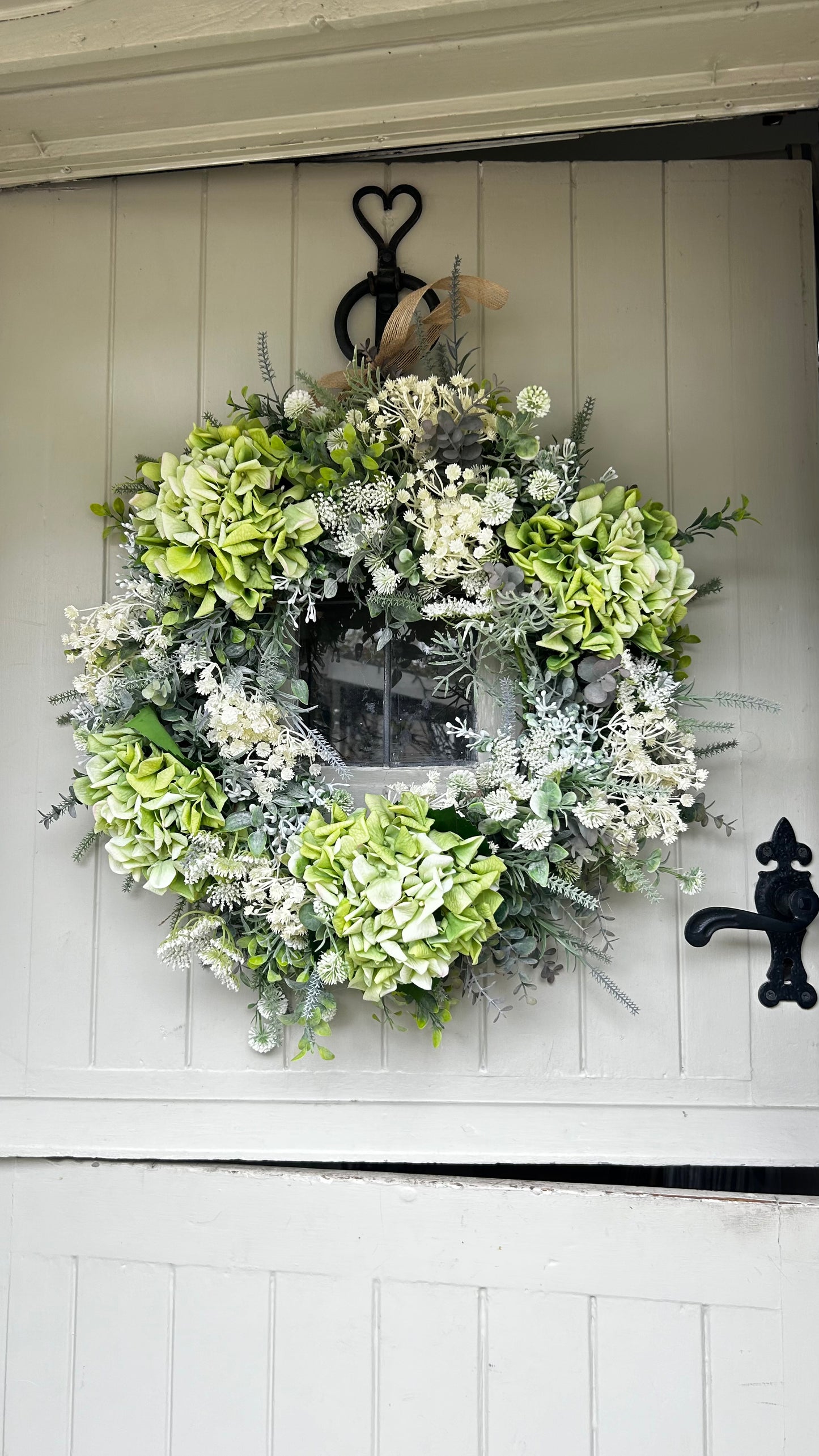“CHARLIE”  artificial wreath (FREE P&P