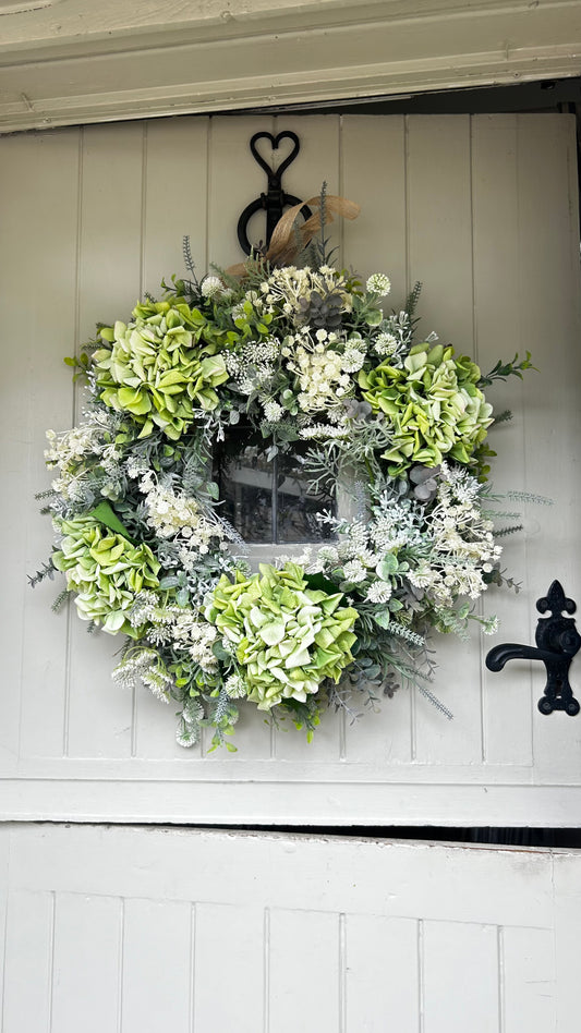 “CHARLIE”  artificial wreath (FREE P&P