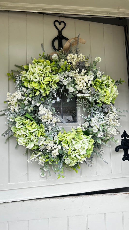 “CHARLIE”  artificial wreath (FREE P&P