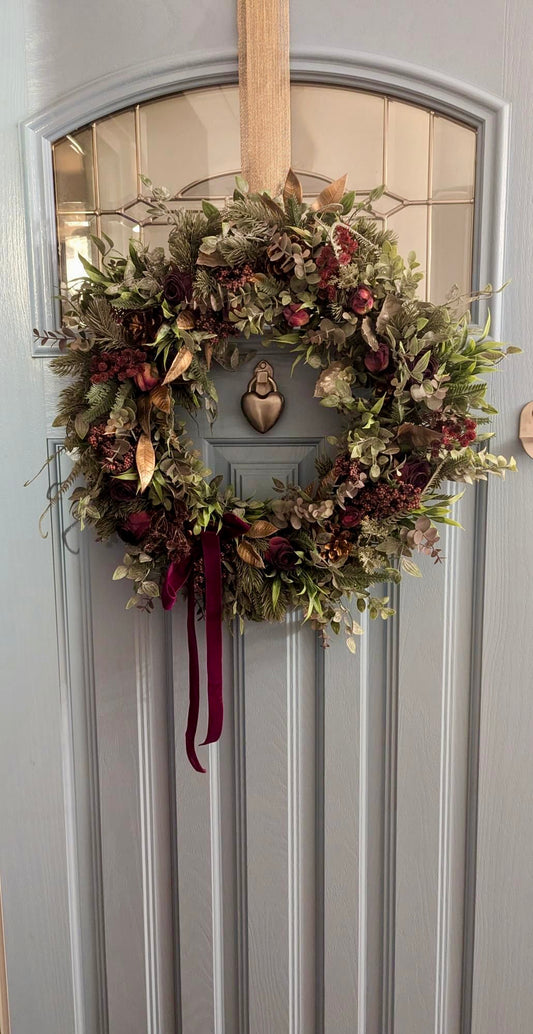 Christmas wreath (FREE P&P)