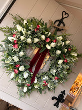 Load image into Gallery viewer, “BEA” faux wreath (FREE P&amp;P
