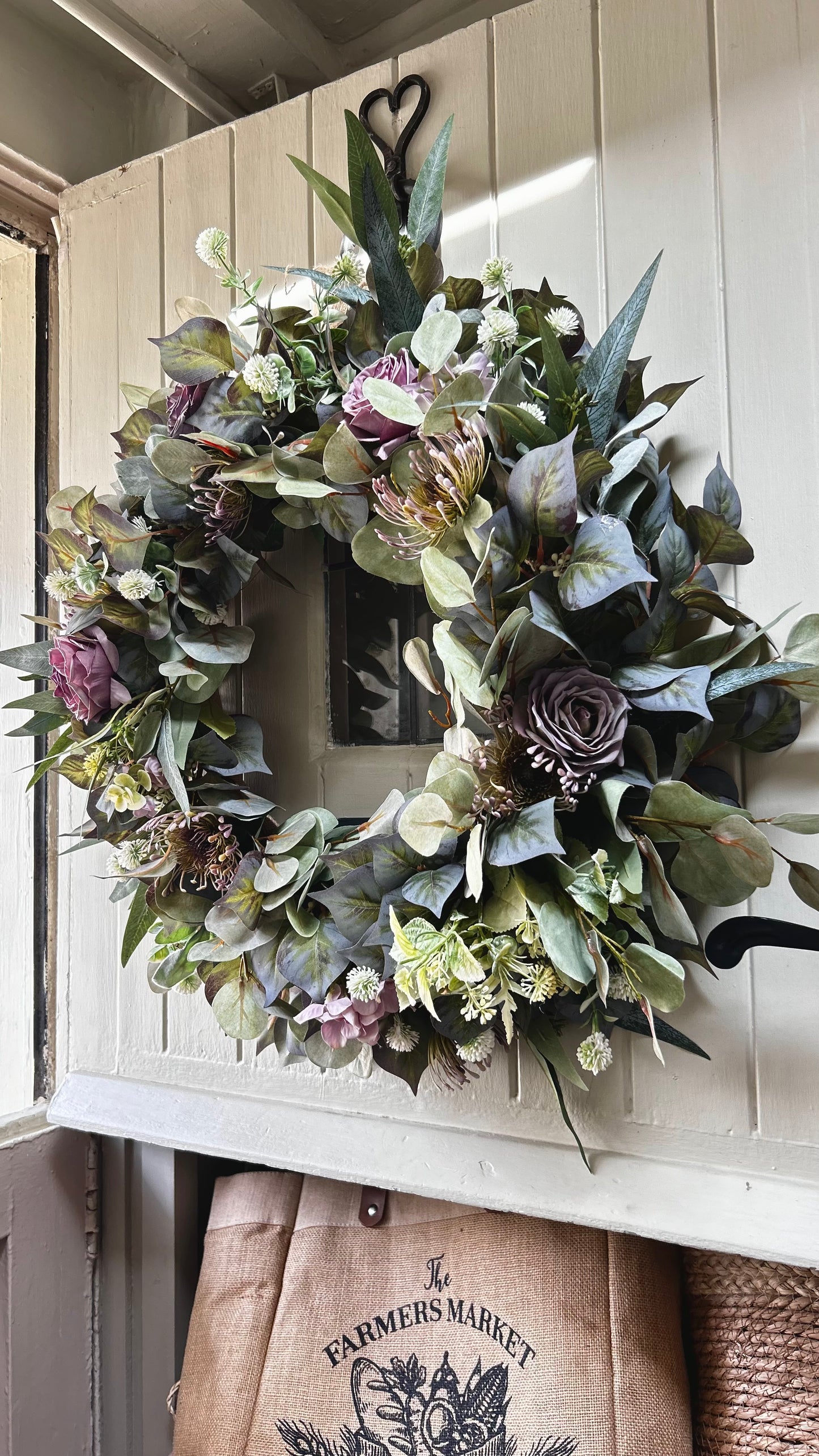 “FRANCES” wreath (FREE P&P)