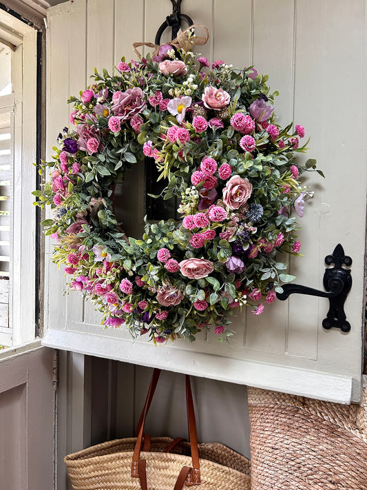 “SOPHIE” faux wreath (FREE P&P)