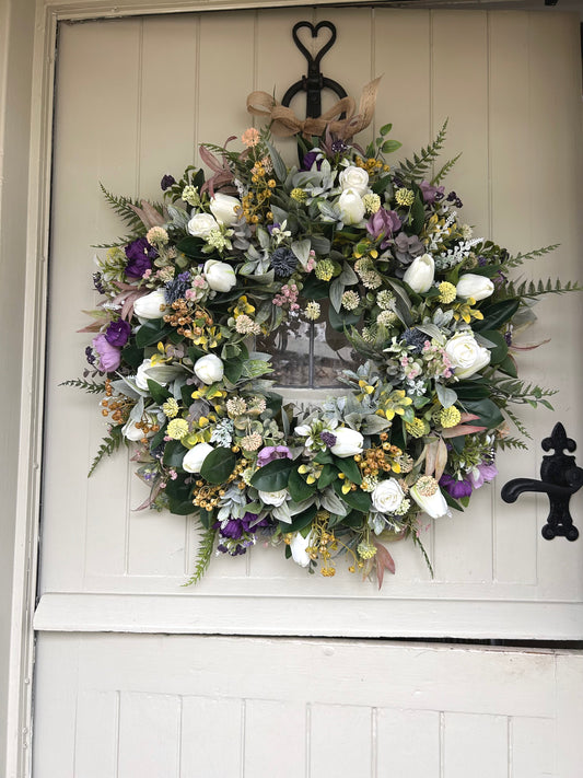 “AURIELIA” faux wreath (FREE P&P
