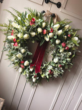 Load image into Gallery viewer, “BEA” faux wreath (FREE P&amp;P
