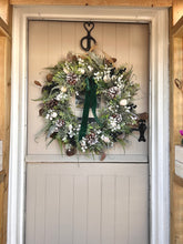 Load image into Gallery viewer, “FELICITY” Christmas faux wreath (FREE P&amp;P)
