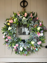 Load image into Gallery viewer, “OPHELIA” spring/ summer wreath (FREE P&amp;P)
