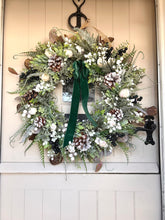 Load image into Gallery viewer, “FELICITY” Christmas faux wreath (FREE P&amp;P)
