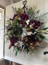 Load image into Gallery viewer, “RUSTIC” Christmas wreath (FREE P&amp;P)
