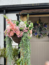 Load image into Gallery viewer, “MAISIE” Luxury artificial hanging basket (FREE P&amp;P)
