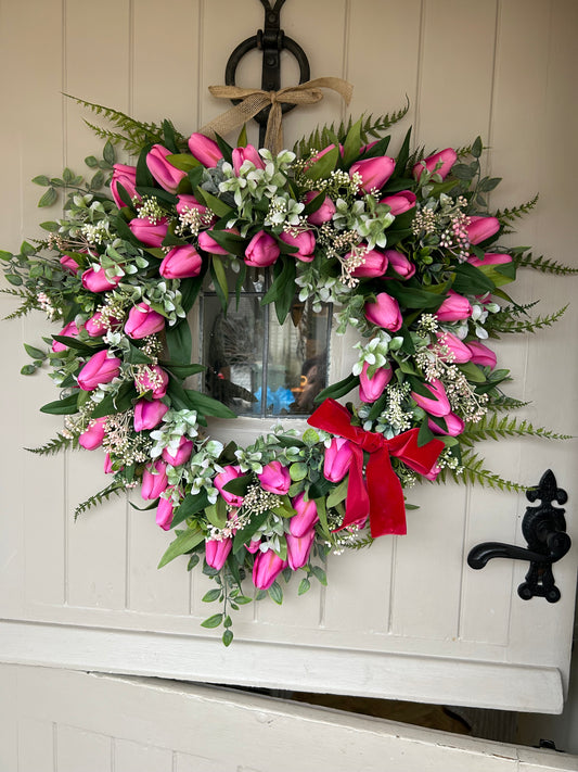 “GRACIE” faux wreath (FREE P&P