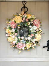 Load image into Gallery viewer, “AMY” summer faux wreath (FREE P&amp;P
