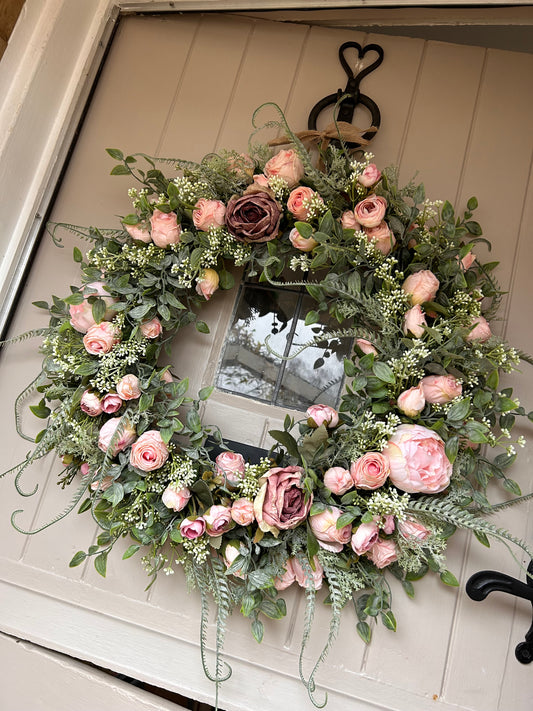 “ROYAL GLORY” faux wreath (FREE P&P)