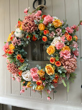 Load image into Gallery viewer, “CHERYL” spring/ summer wreath (FREE P&amp;P)
