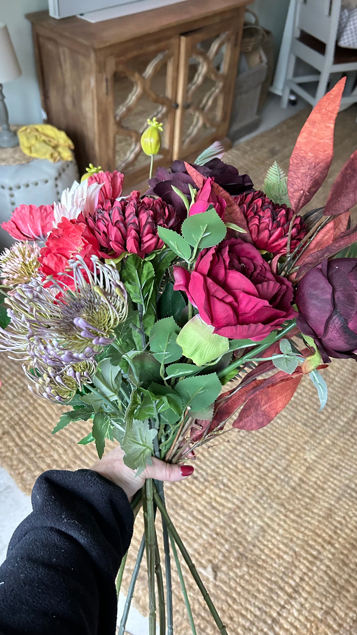 Bouquet ready to post free P&P