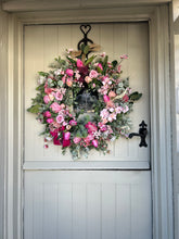 Load image into Gallery viewer, “LILLIE” spring summer wreath (FREE P&amp;P)
