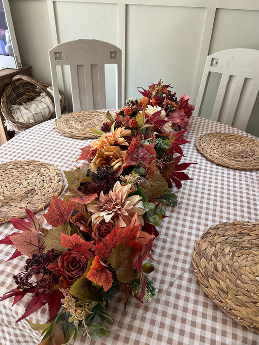 “PIA” autumn garland (optional sizes) FREE P&P