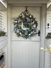 Load image into Gallery viewer, “FENTON” luxury christmas faux wreath (FREE P&amp;P)
