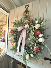 Load image into Gallery viewer, Mothers day bouquet faux wreath (FREE P&amp;P)
