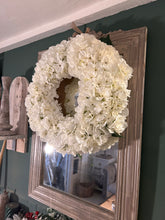 Load image into Gallery viewer, “EVIE” hydrangea faux wreath
