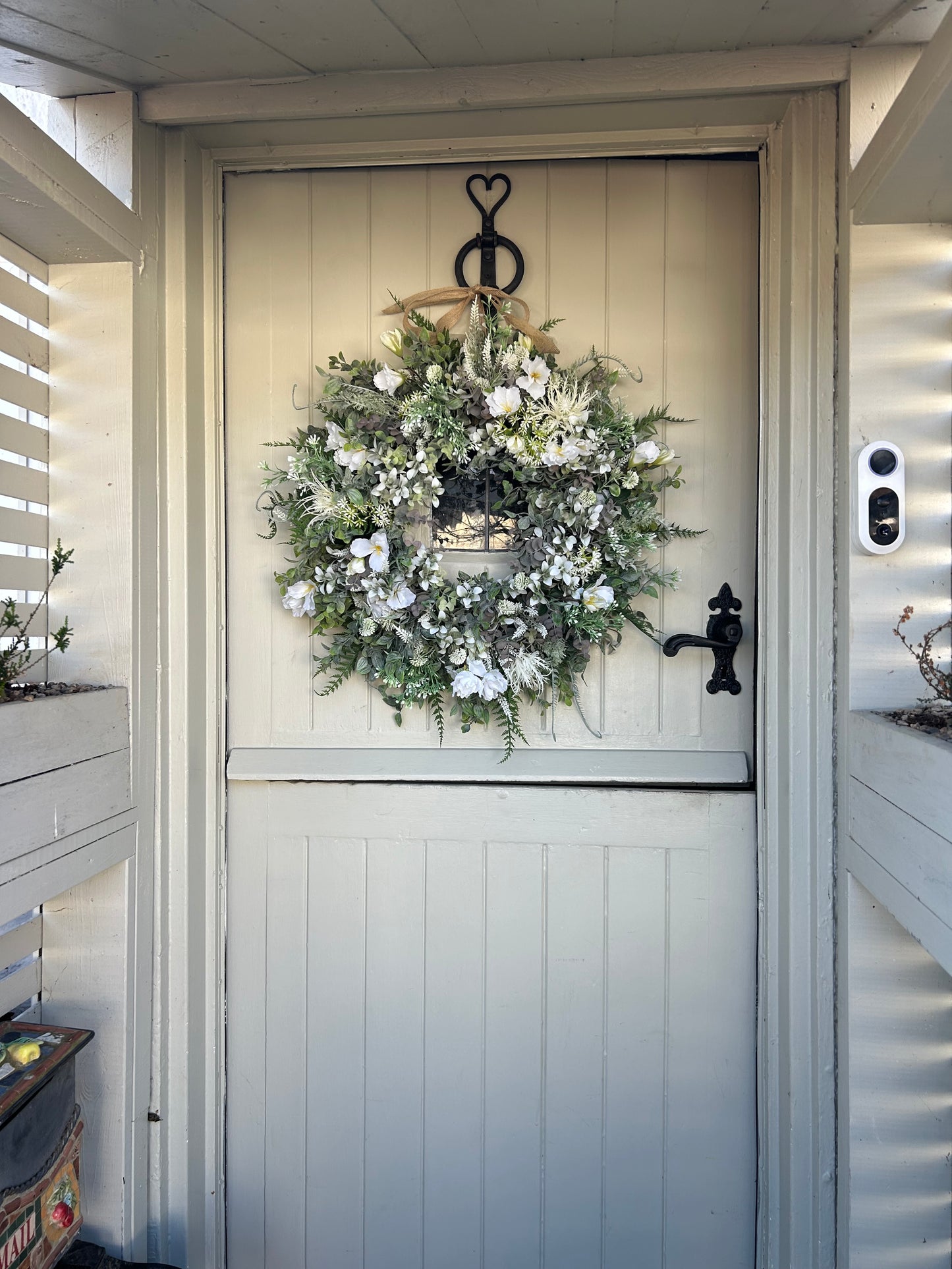 “MARTHA” faux wreath (FREE P&P