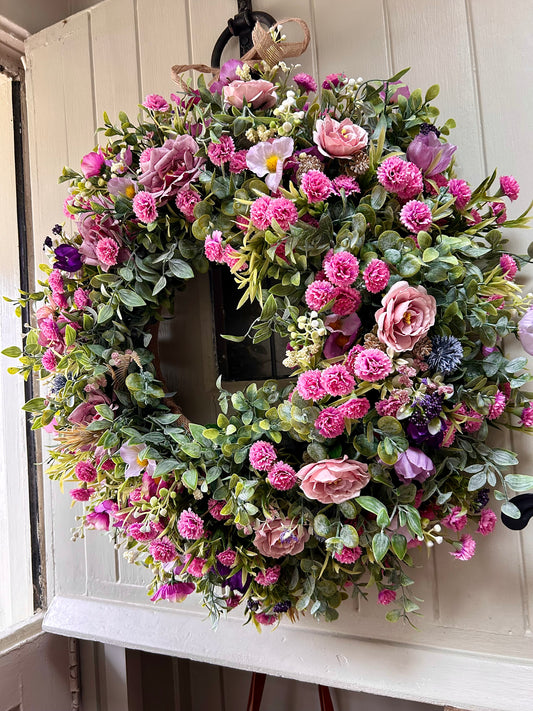 “SOPHIE” faux wreath (FREE P&P)