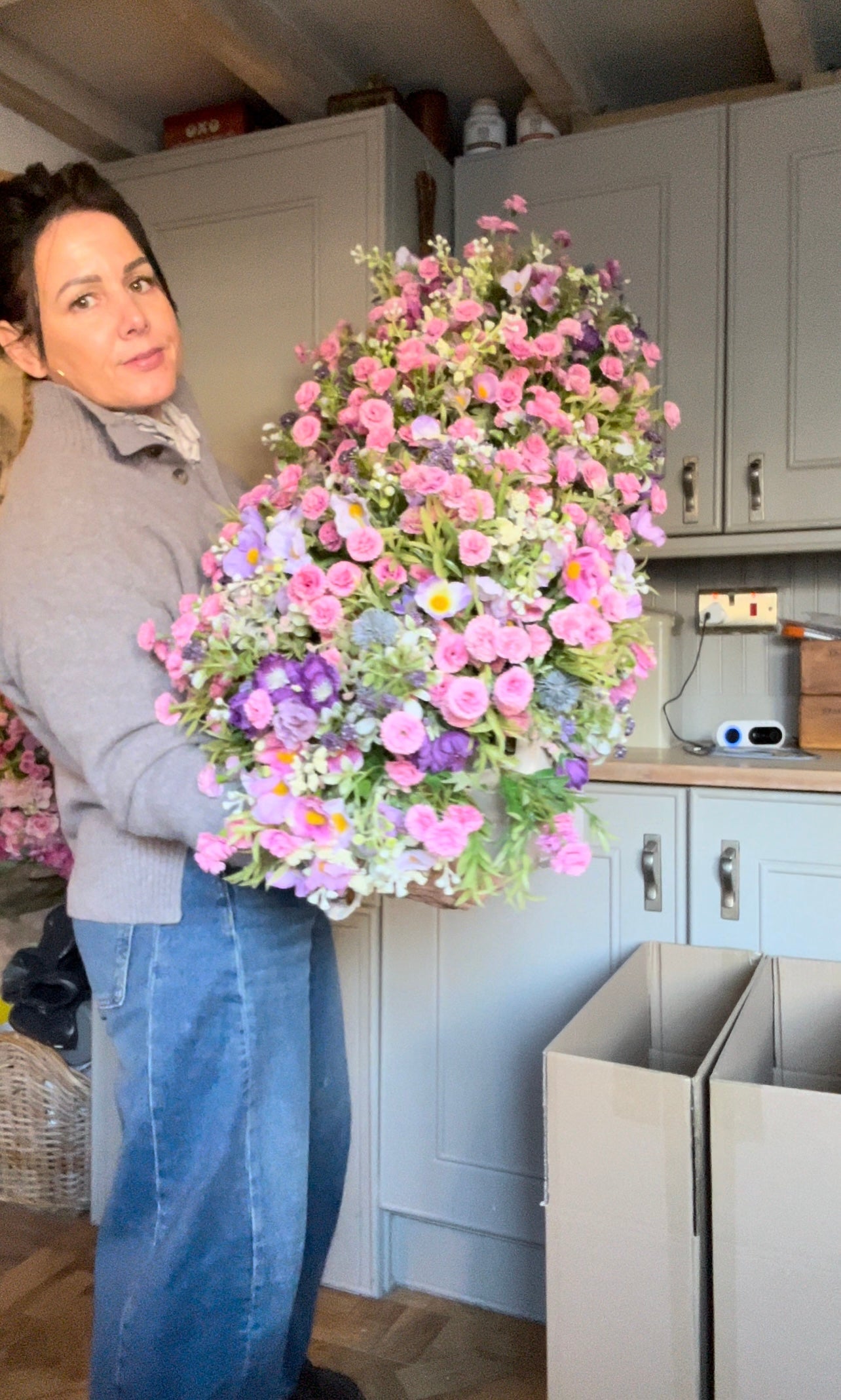 “SOPHIE” (TROUGH FLOWER BOX) FREE P&P