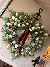 Load image into Gallery viewer, “BEA” faux wreath (FREE P&amp;P
